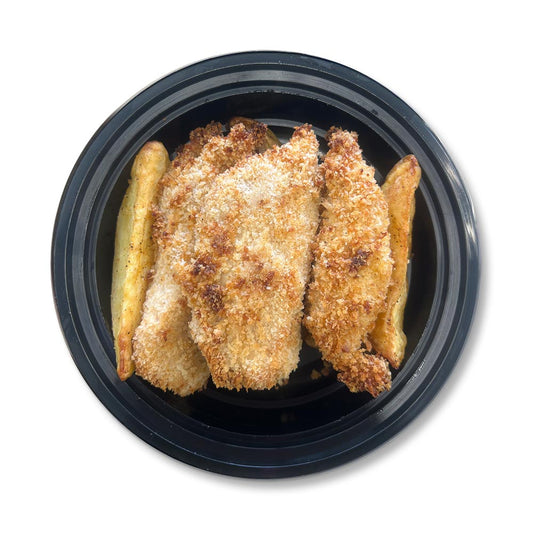 Baked Chicken Tenders & Potatoes Bowl