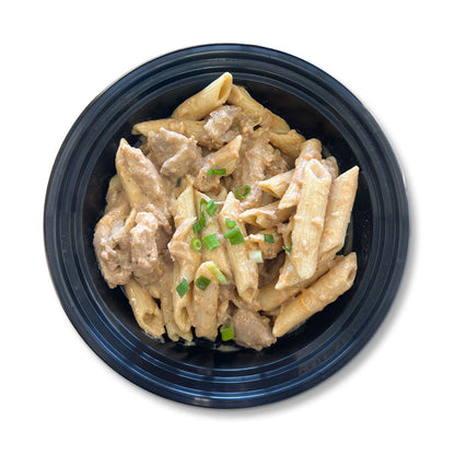 French Onion Pasta With Chicken Bowl