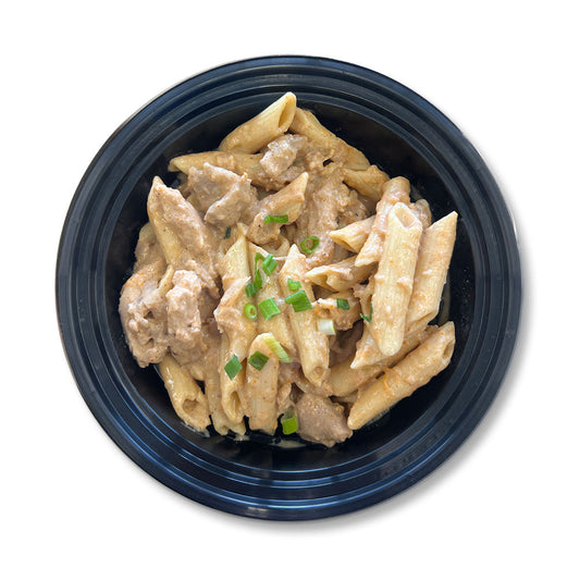 French Onion Pasta With Chicken Bowl